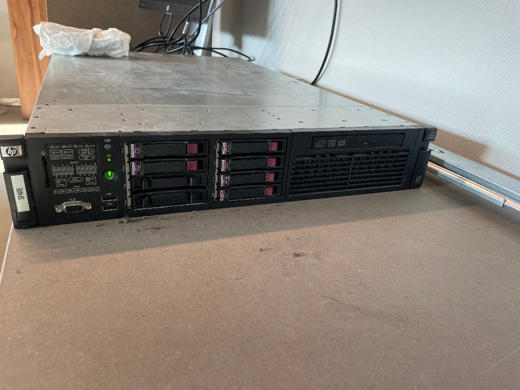 HP ProLiant DL380 G6 Xeon E5506/ 4GB /P410i, Ophalen, Gebruikt, 2 tot 3 Ghz, Hot swappable onderdelen