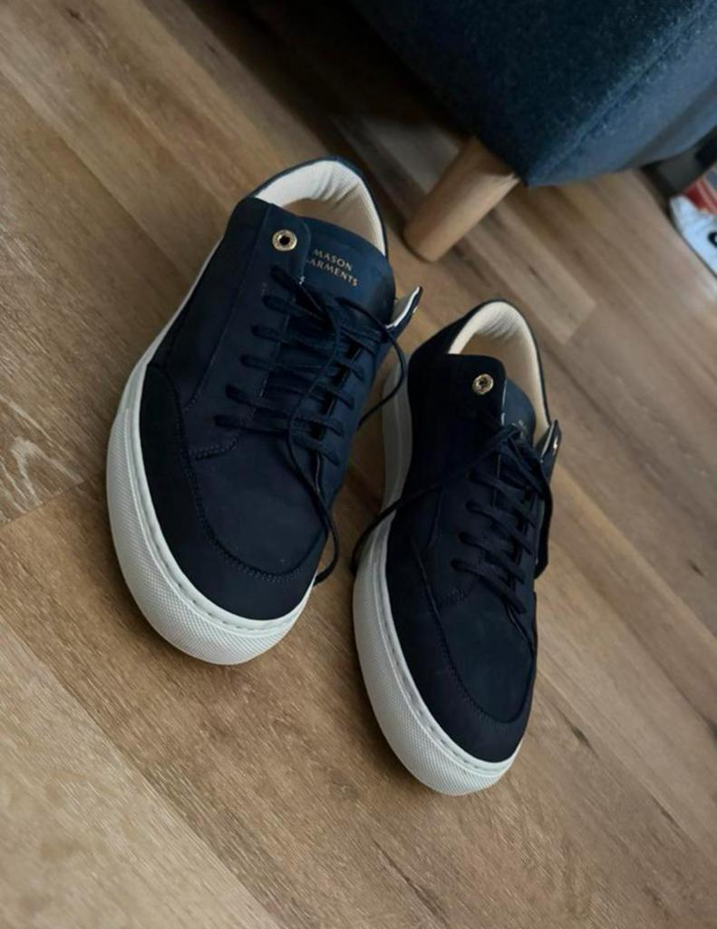 Donkerblauwe mason garments, Kleding | Heren, Schoenen, Ophalen, Zo goed als nieuw, Blauw