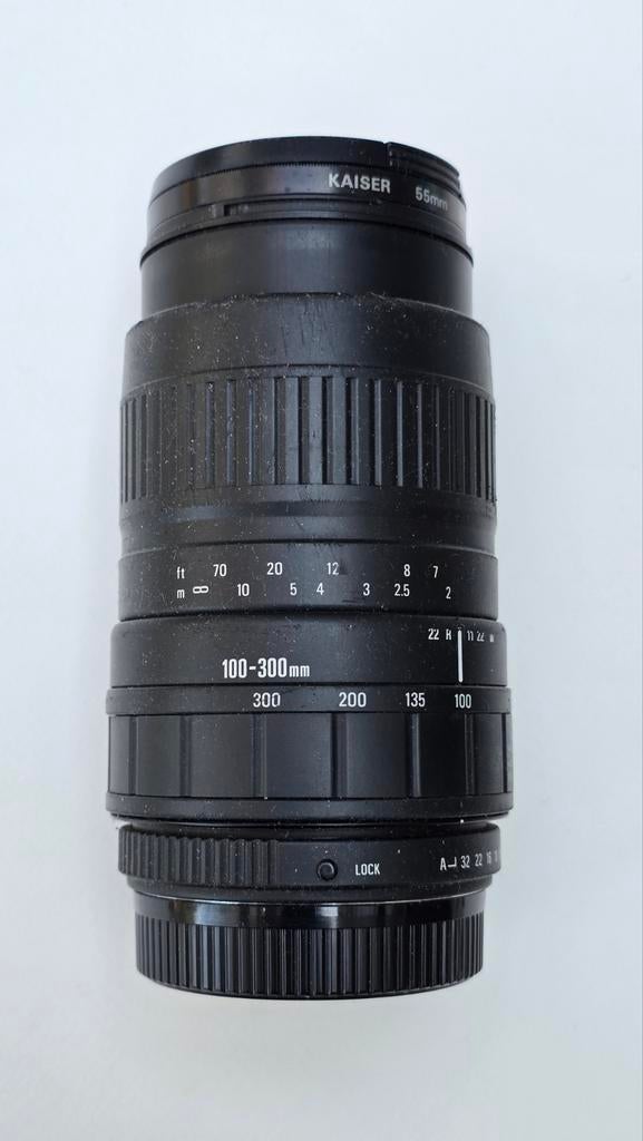 Sigma 100-300mm zoomlens Pentax K-fitting, Ophalen of Verzenden