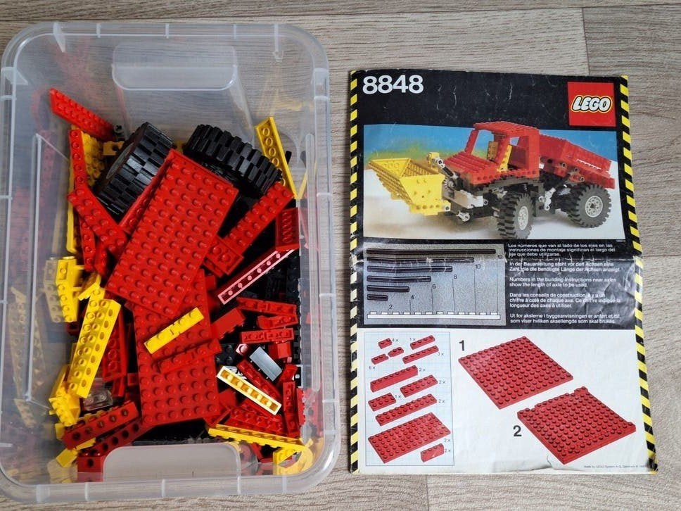 Lego Technic set 8848 Power Truck, Gebruikt, Lego, Inclusief instructies, Ophalen of Verzenden