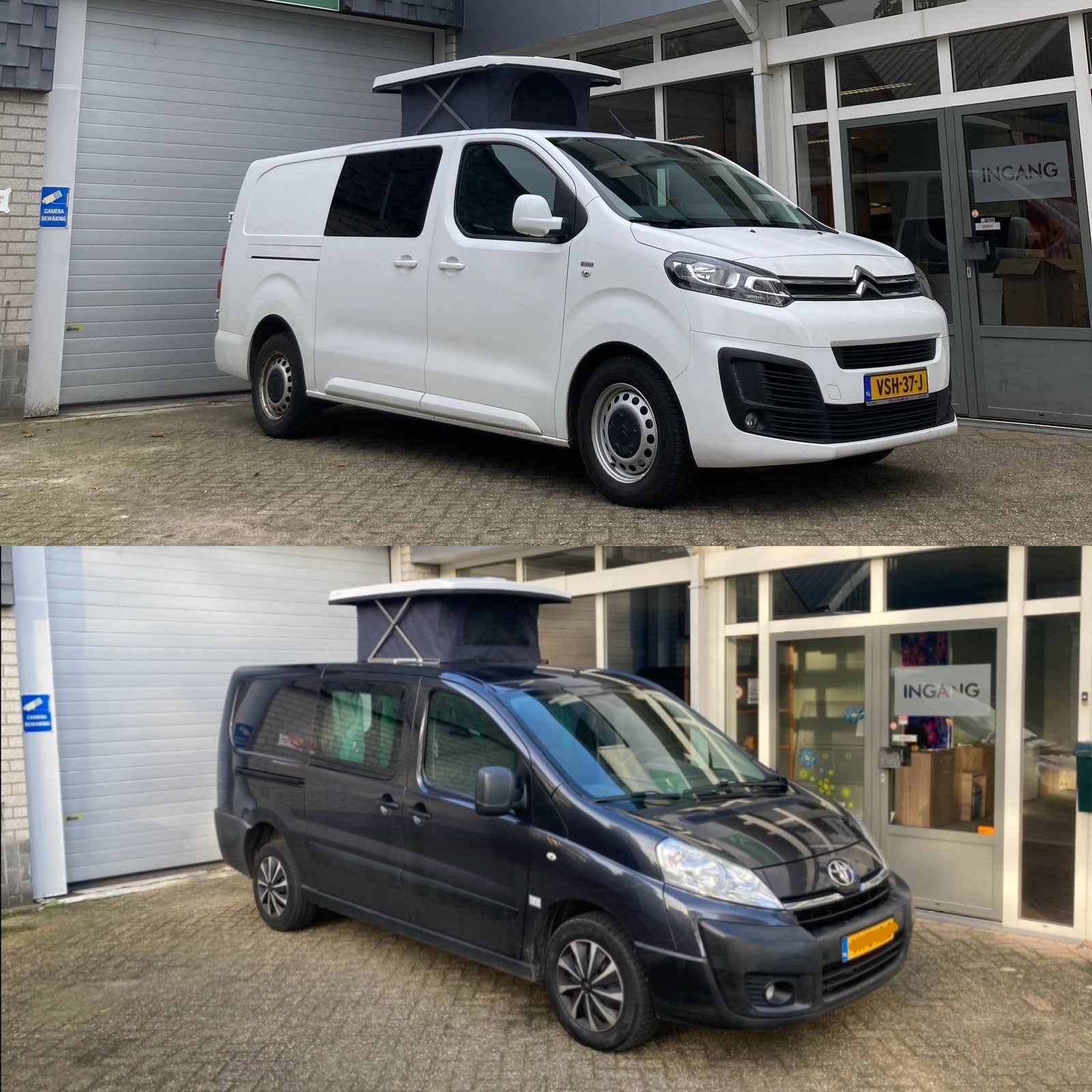 Hefdak pop-up dak Citroën Jumpy & Toyota Proace.  kwaliteit, Zie website, Nieuw, Ophalen of Verzenden, Webshop