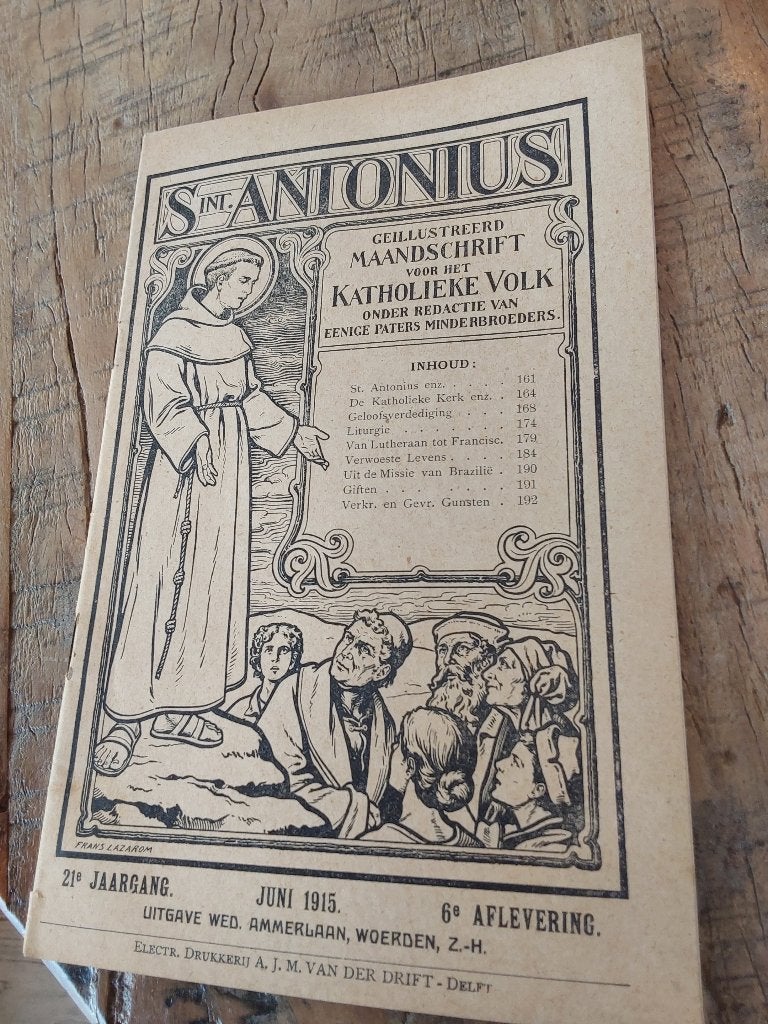 St antonius katholieke volk juni 2015, Ophalen