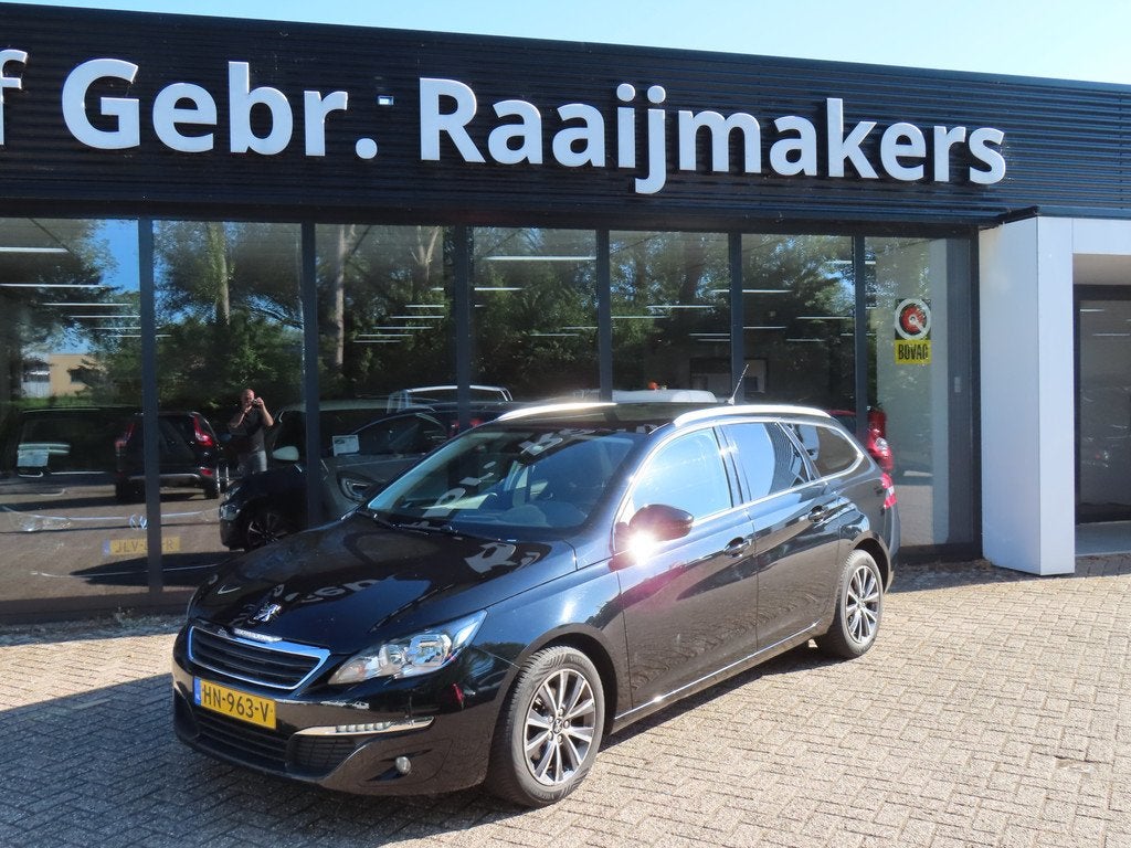 Peugeot 308 SW 1.6HDI Executive Pack*Panorama*Navi*EXPORT/EX, Voorwielaandrijving, Gebruikt, 4 cilinders, Zwart