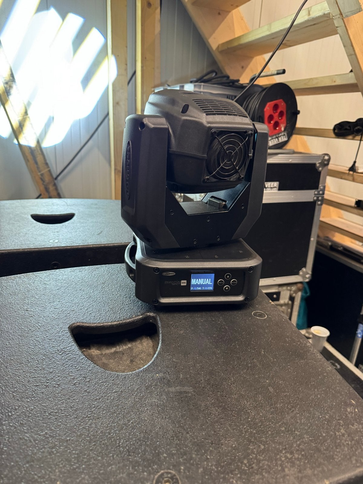 Showtec Phantom 65 Spot Moving Head (4 stuks), Muziek en Instrumenten, Ophalen, Gebruikt