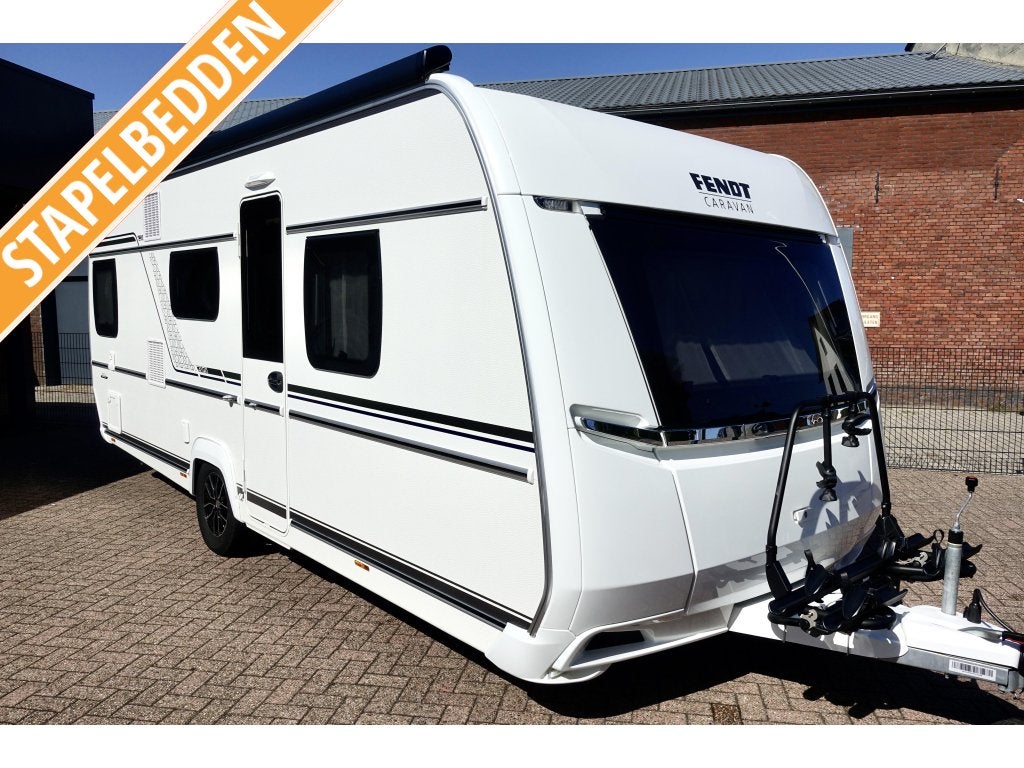 Fendt Bianco Activ 560 SKM 2024 Mover Luifel Combi 4 2000KG, Caravans en Kamperen, Caravans, Rondzit, Schokbreker, Bedrijf, Dwarsbed