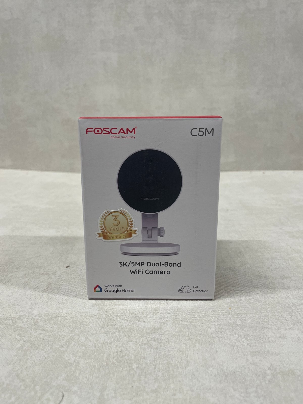 Foscam C5M 3K/5MP Dual-Band WiFi Camera - Nieuw, Binnencamera, Onbekend, Nieuw, Foscam