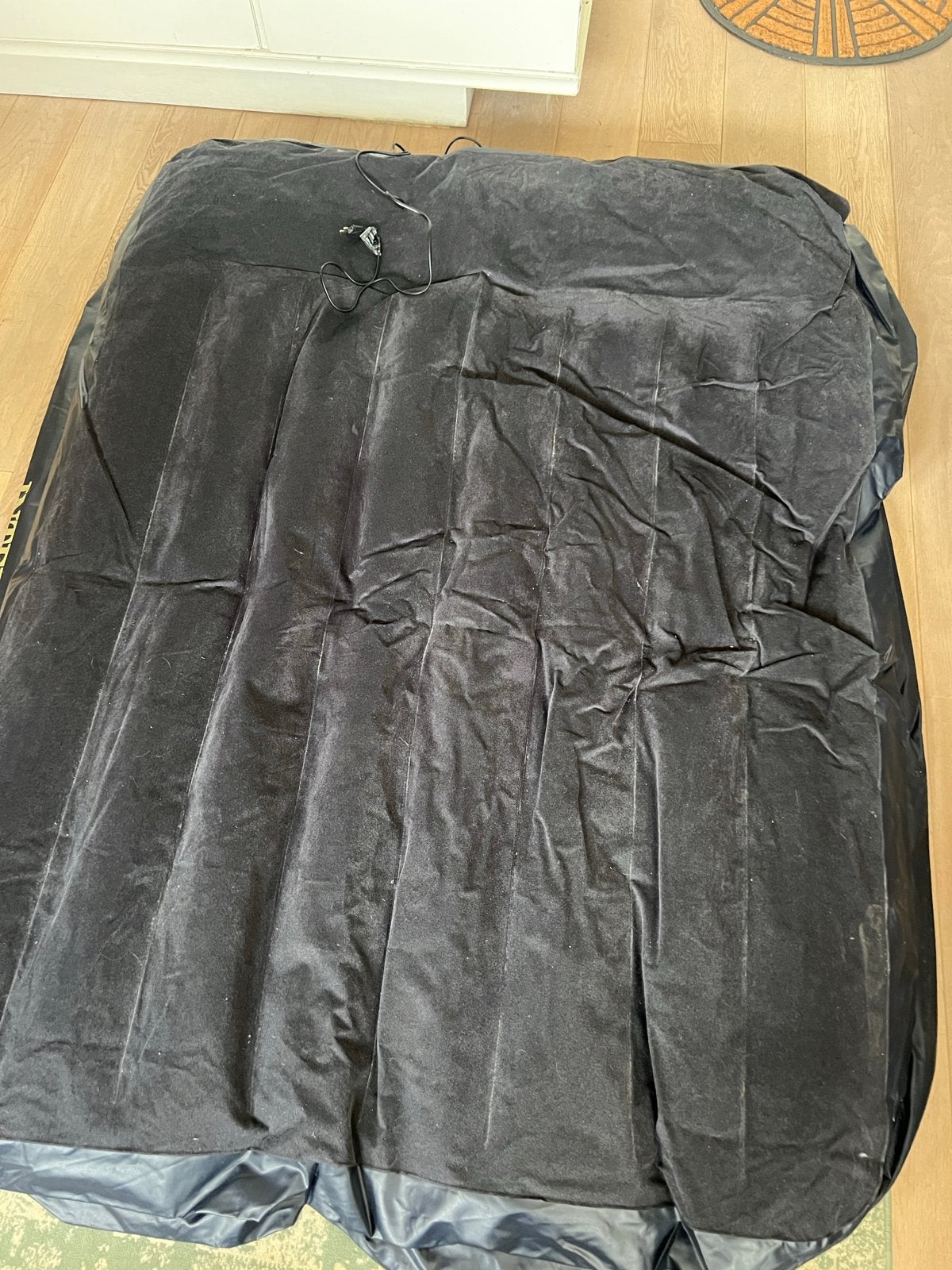 Intex Luchtbed Fastfill met ingebouwde pomp 200x140, Caravans en Kamperen, Luchtbedden, Ophalen, Ingebouwde pomp, Gebruikt, 2-persoons