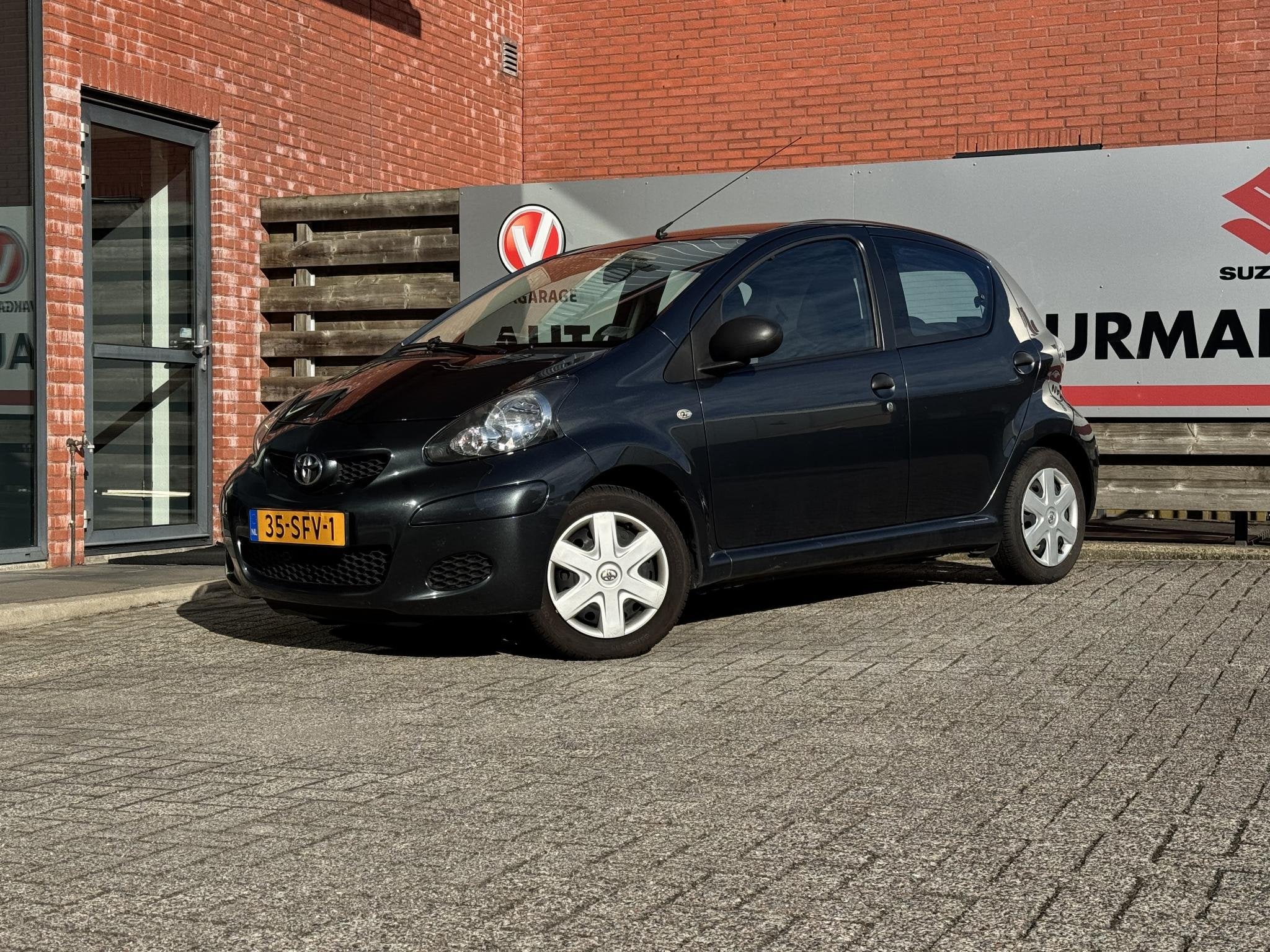 Toyota Aygo 1.0-12V Now Airco | Elektrische Ramen | Centrale, Auto's, Voorwielaandrijving, Euro 5, Stof, Gebruikt