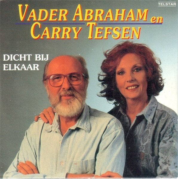 VADER ABRAHAM + CARRY TEFSEN CD SINGLE DICHT BIJ ELKAAR, 6 singles of meer, Ophalen of Verzenden, Zo goed als nieuw, Pop