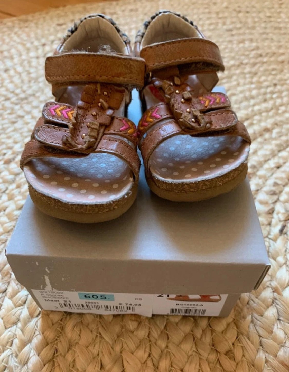 Sandalen Shoesme maat 21, Kinderen en Baby's, Babykleding | Schoentjes en Sokjes, Meisje, Ophalen of Verzenden, Gebruikt, Schoentjes