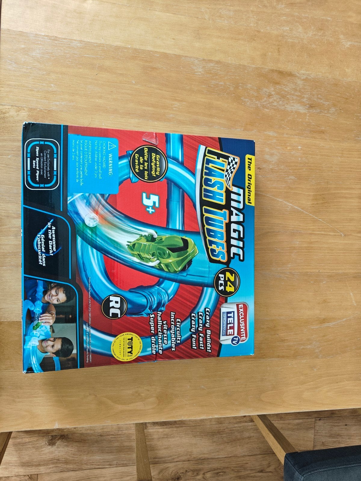 Magic Flash Tubes Racebaan Set - RC Auto & Buizen, Zelf te bouwen, Elektrisch, Ophalen, Overige merken