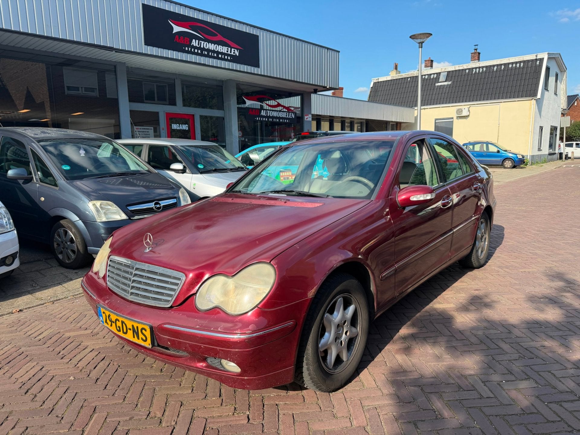 Mercedes-Benz C-klasse 180 Elegance, Auto's, 1355 kg, 1998 cc, Gebruikt, 4 cilinders