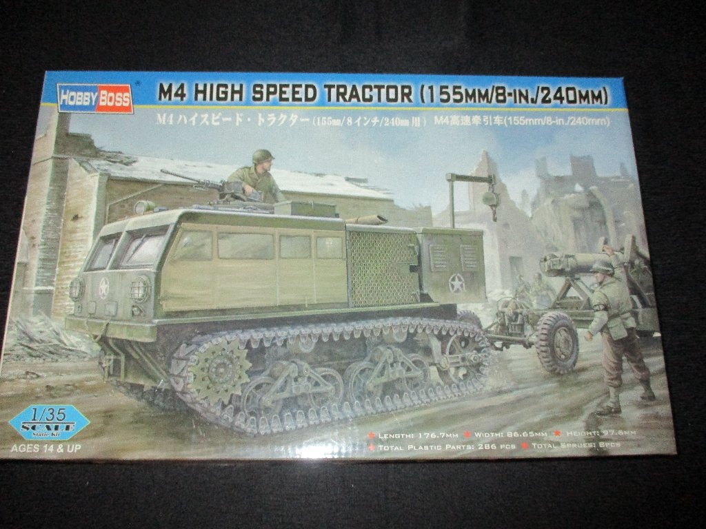 D-549,HOBBY BOSS 1-35,NO,82408,M4 High Speed Tractor (155m, Overige merken, 1:32 tot 1:50, Overige typen, Nieuw