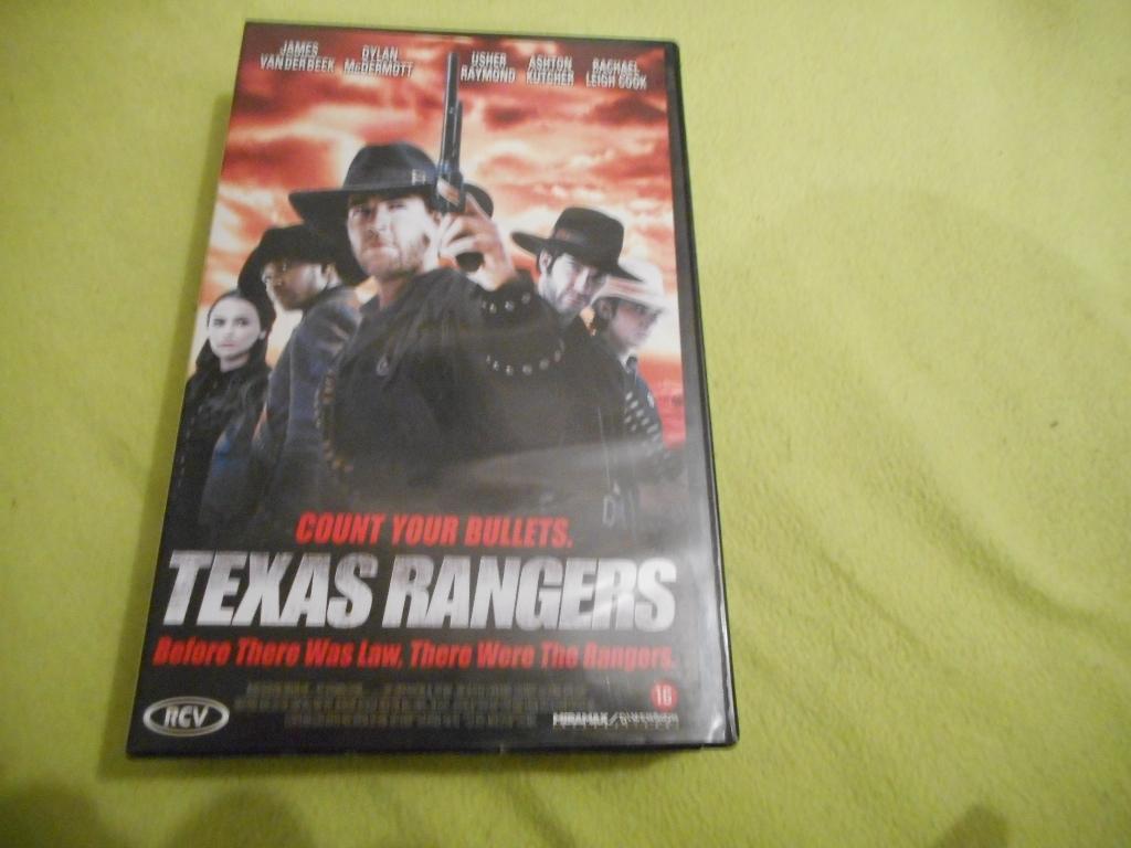TEXAS RANGERS! Aktie Thriller Op VIDEO!, Vanaf 12 jaar, Verzenden, Zo goed als nieuw, Thrillers en Misdaad