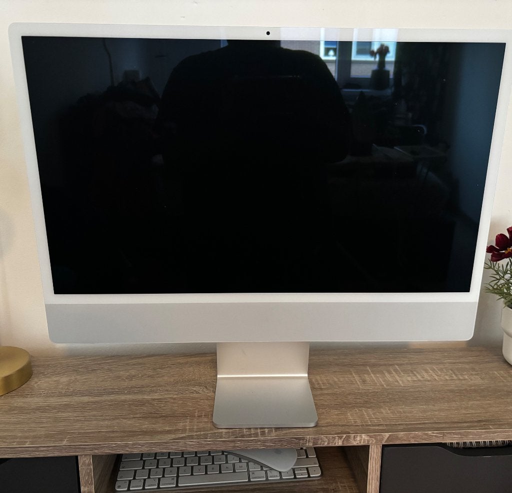Apple iMac 24” M1 (2021) – Zilver – Nieuwstaat, Ophalen, 256 GB, IMac, 24 inch