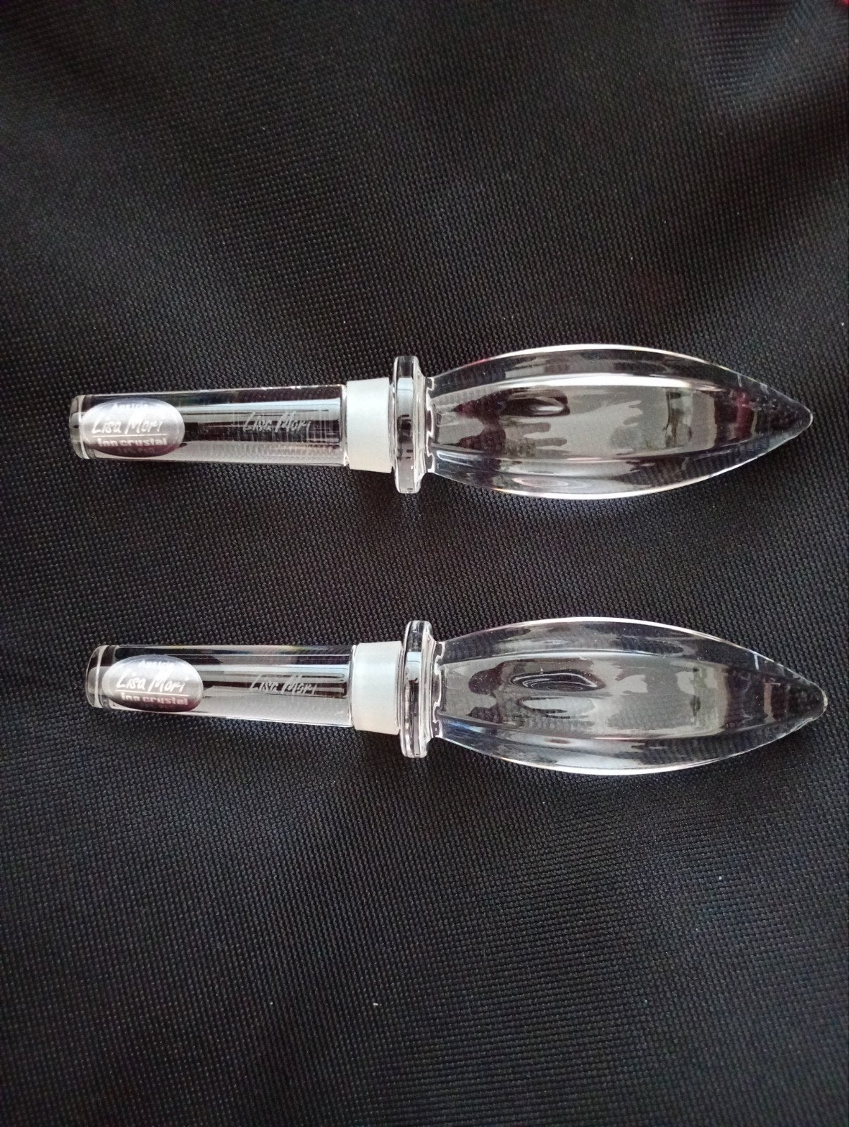 LISA MORI AUSTRIA inn crystal 24% twee stoppers Nieuw/doosje, Ophalen of Verzenden