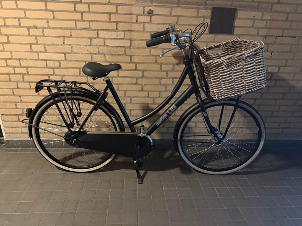 Cortina dames schoolfiets, Fietsen en Brommers, Fietsen | Dames | Omafietsen, 56 cm of meer, Ophalen of Verzenden, Zo goed als nieuw