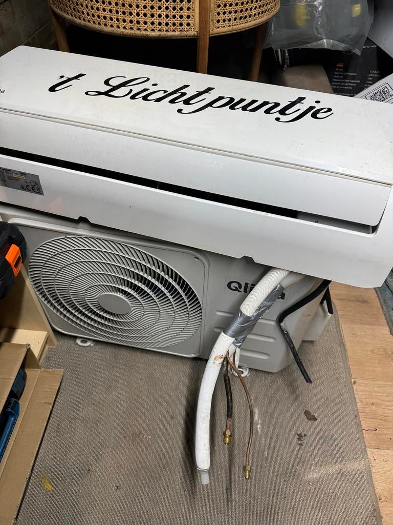 Airco koelen en vervarmen, Minder dan 60 m³, 3 snelheden of meer, Ophalen of Verzenden, Zo goed als nieuw