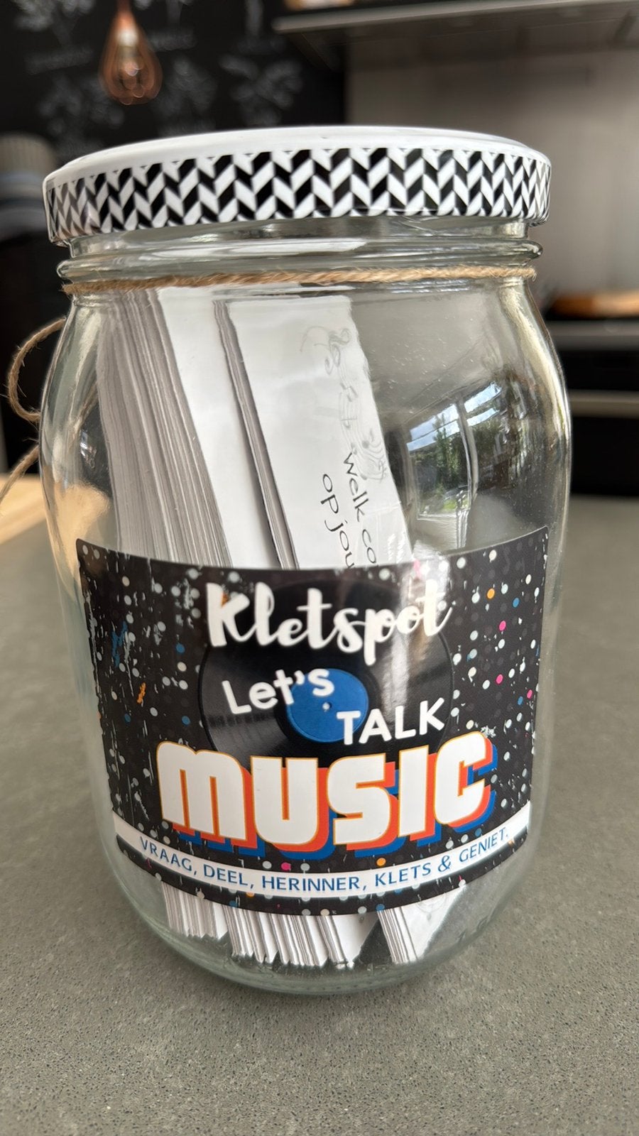 Kletspot ‘Let’s talk music’ - nieuw!, Een of twee spelers, Ophalen of Verzenden, Nieuw