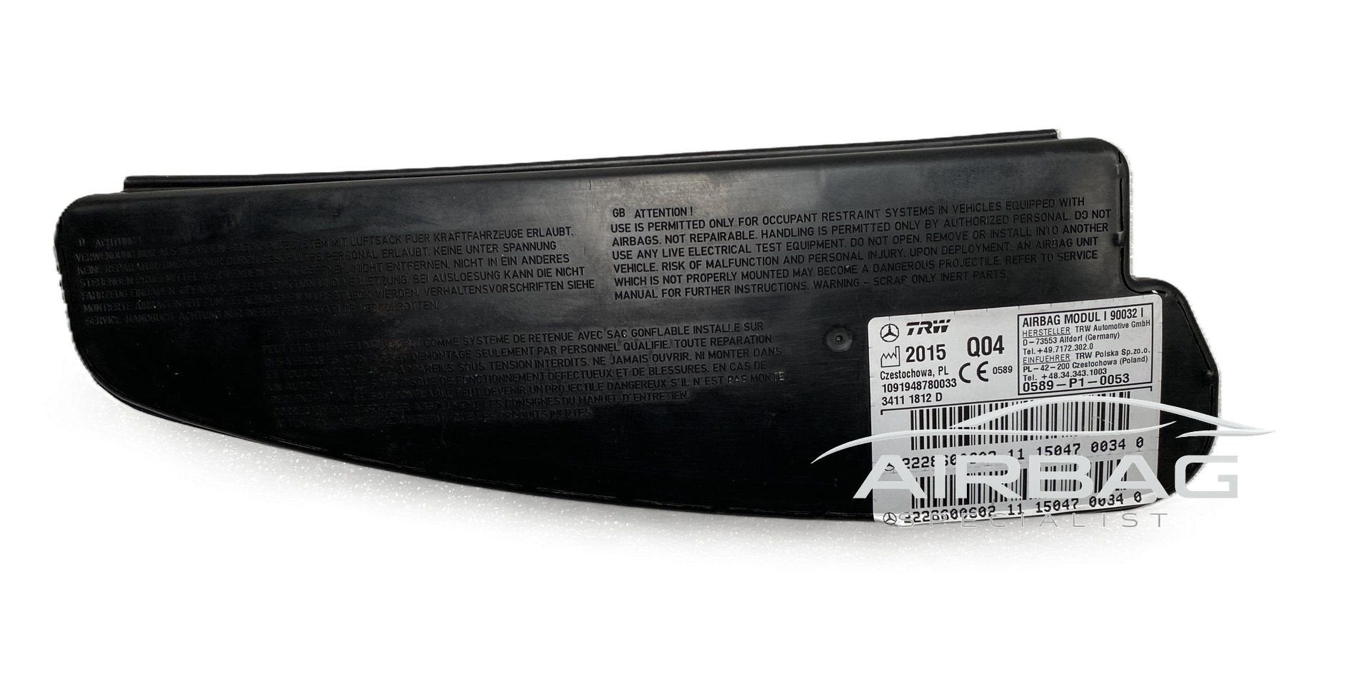 Mercedes Vito,V-Klasse, S-Klasse   stoel zetel seat airbag r, Gebruikt, -, -, Ophalen of Verzenden