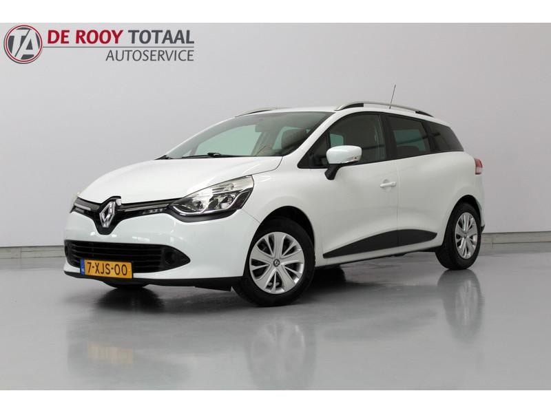 Renault Clio Estate 0.9 TCe Expression 90PK, RIJKLAAR | AIRC, Auto's, Voorwielaandrijving, Stof, Wit, Origineel Nederlands
