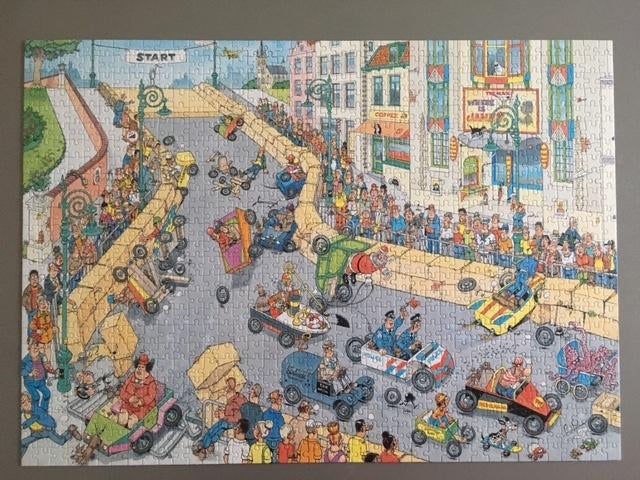 Jan van Haasteren puzzels, 1000 of 1500 stukjes, Ophalen of Verzenden, 500 t/m 1500 stukjes, Zo goed als nieuw, Legpuzzel