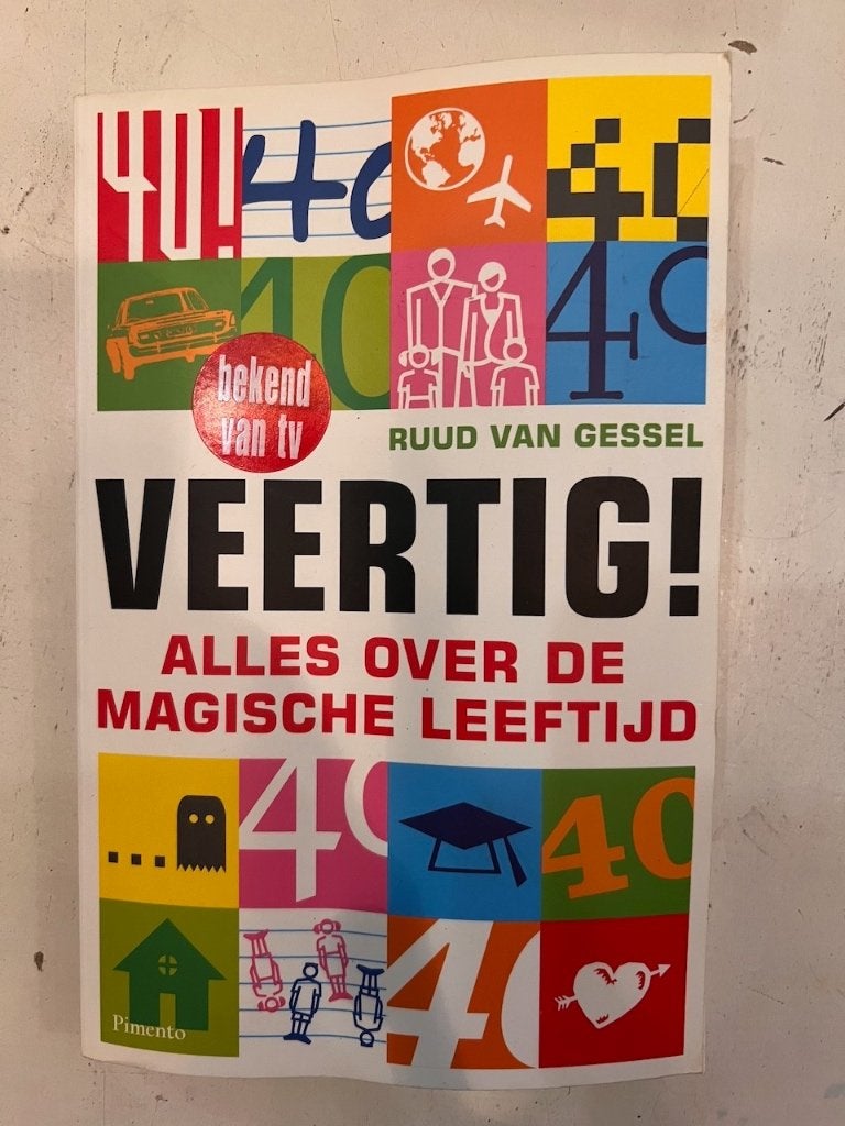 Ruud van Gessel: Veertig!, Ophalen of Verzenden, Gelezen, Ruud van Gessel