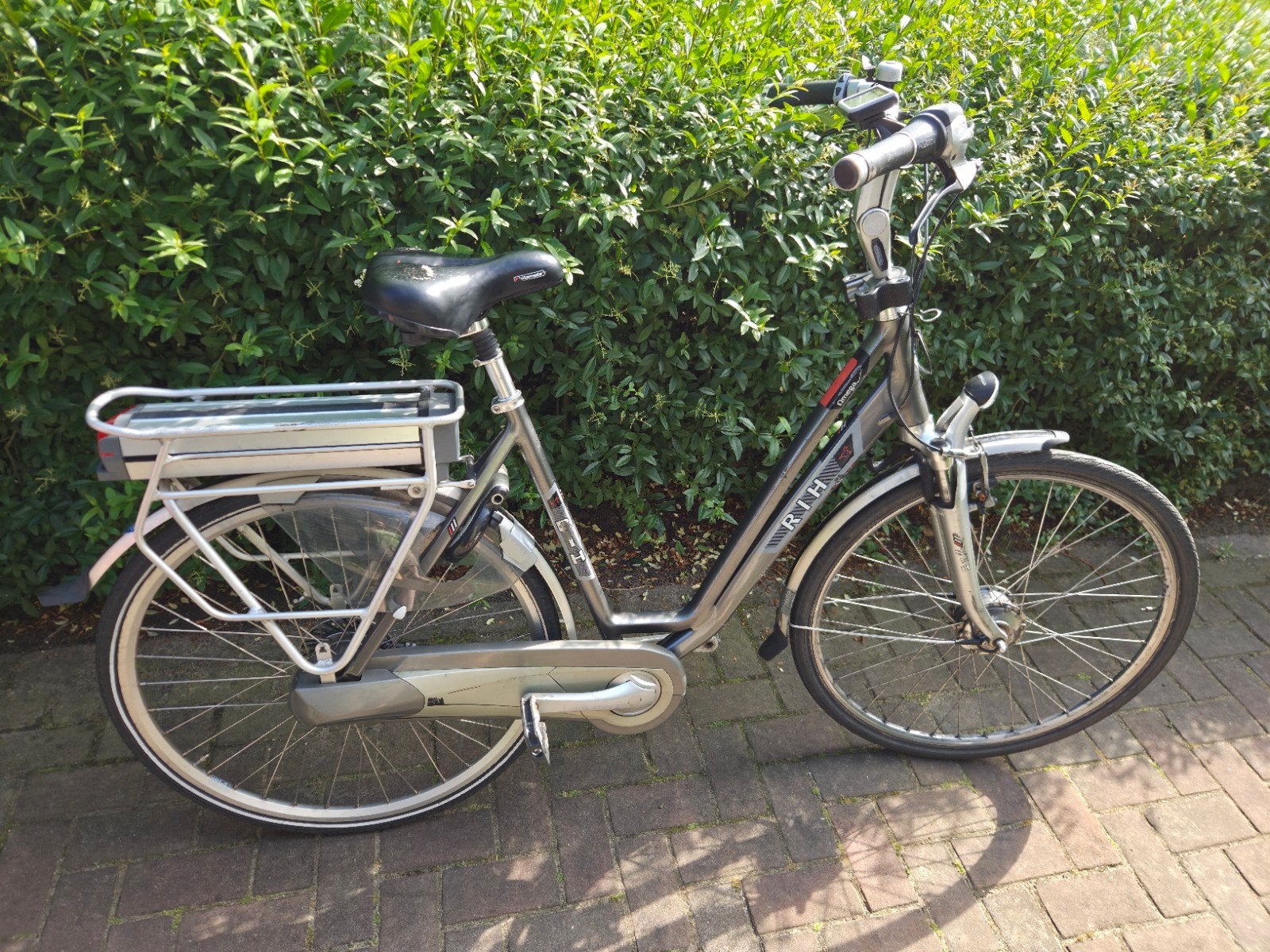 Rih Omega elektrische fiets, Fietsen en Brommers, Elektrische fietsen, Minder dan 30 km per accu, Gebruikt, 51 tot 55 cm, Ophalen