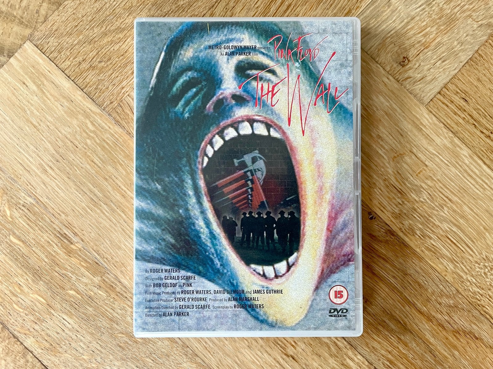Pink Floyd - The Wall op DVD (krasvrij, met ENG), Vanaf 12 jaar, Ophalen of Verzenden, Zo goed als nieuw, Muziek en Concerten