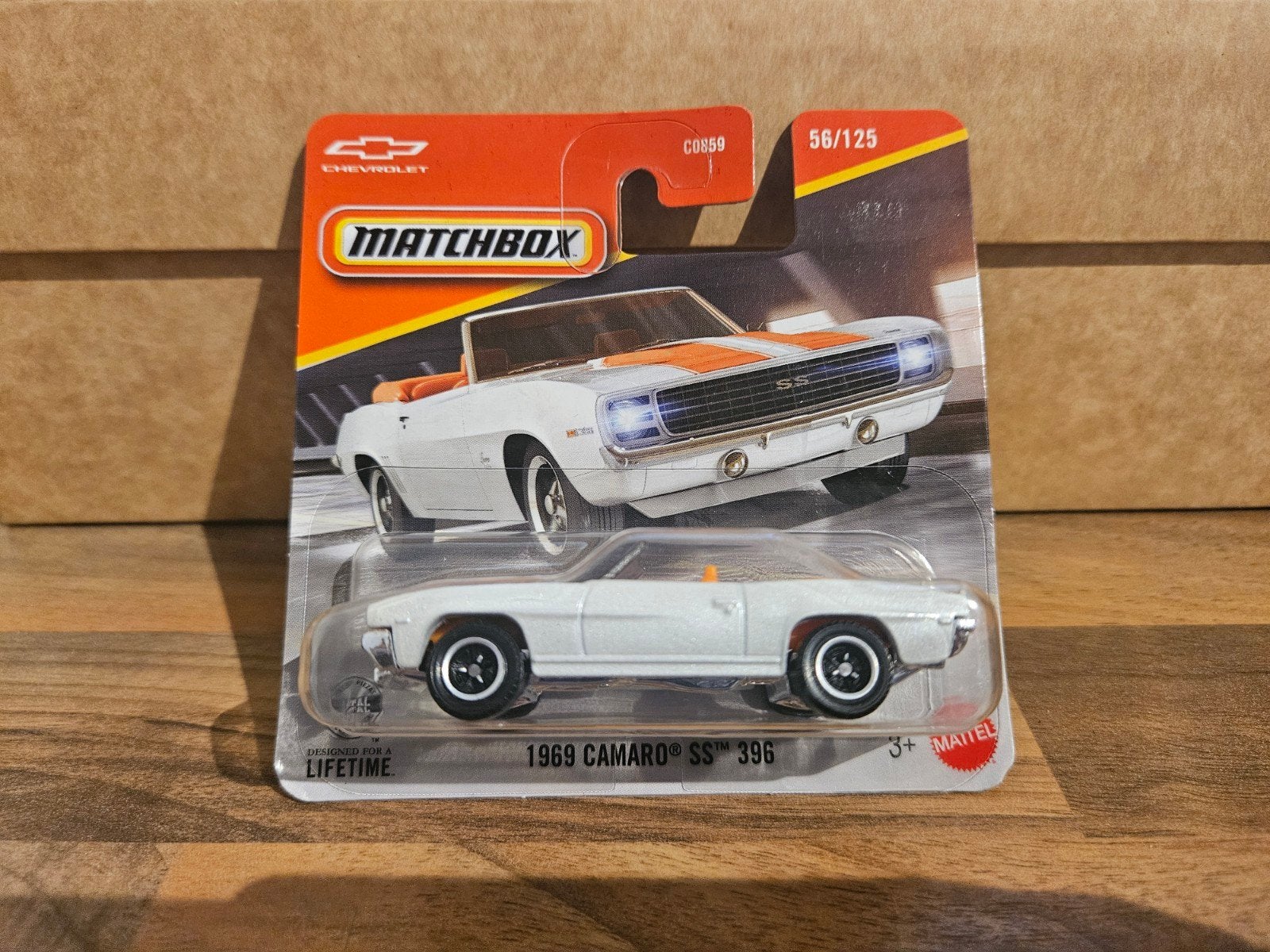 Matchbox 1969 Chevrolet Camaro SS Convertible in OVP, Hobby en Vrije tijd, Modelauto's | Overige schalen, Ophalen of Verzenden