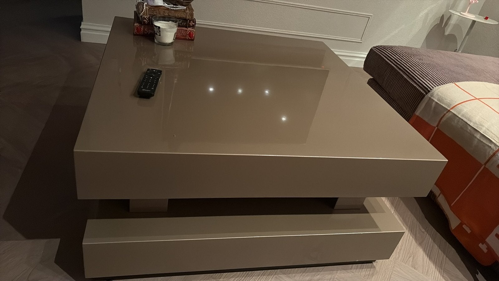 Gebruikte salon en eettaffel, Ophalen, Gebruikt, Rechthoekig, 50 tot 100 cm