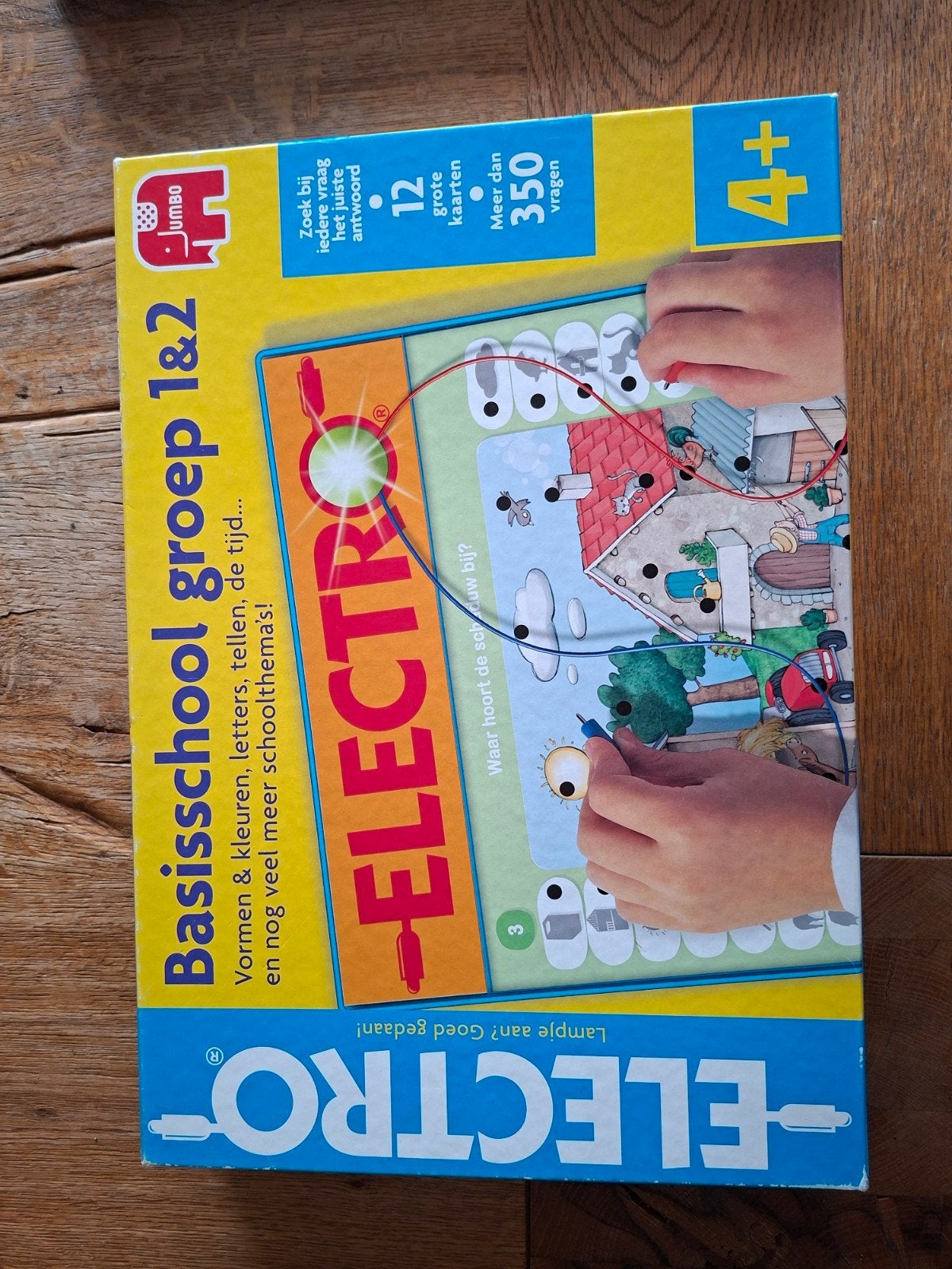 Jumbo Electro Basisschool Groep 1 & 2 Educatief Spel, Ophalen, Zo goed als nieuw, Taal en Lezen, Met licht