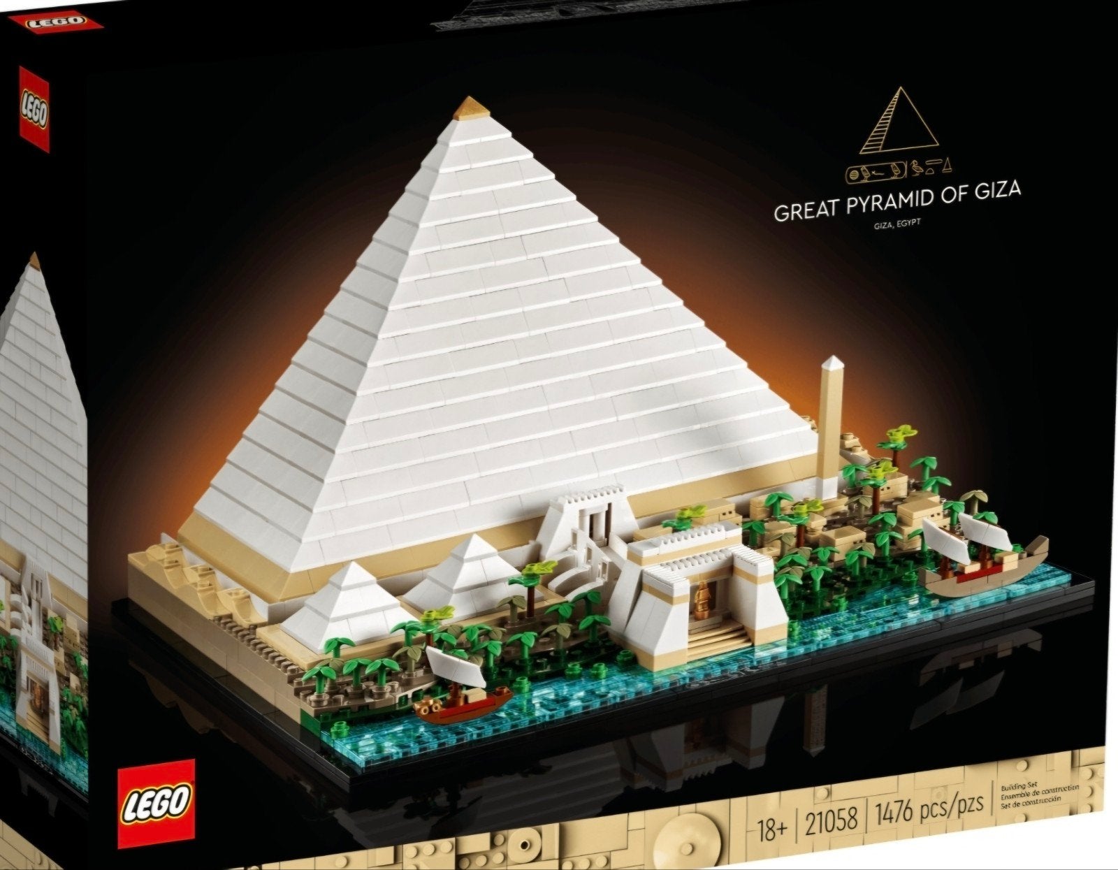 Lego 21058 HUREN. #Unieke breng/haal service. #Niks afbreken, Lego, Nieuw, Architecture, Ophalen of Verzenden