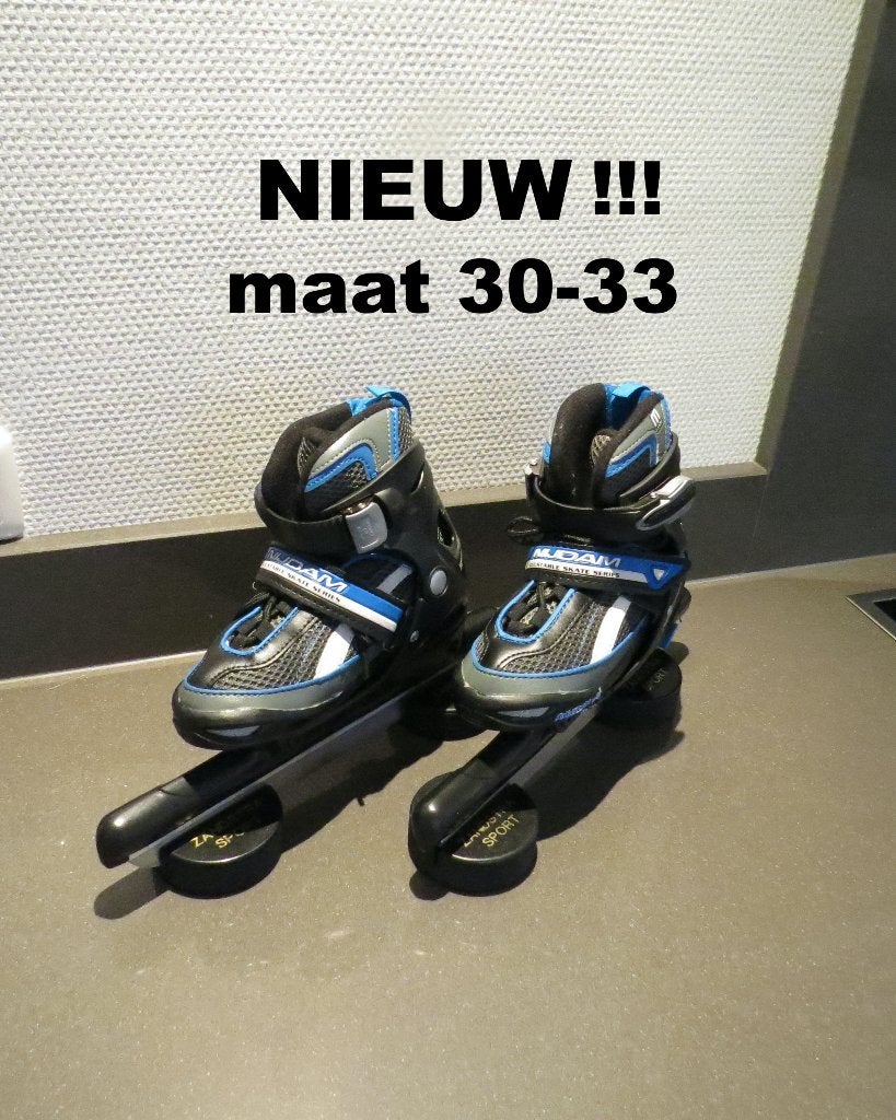 NIEUW!  Nijdam Verstelbare noren schaatsen maat 30-33, Ophalen, Combinoren, Nieuw, Nijdam