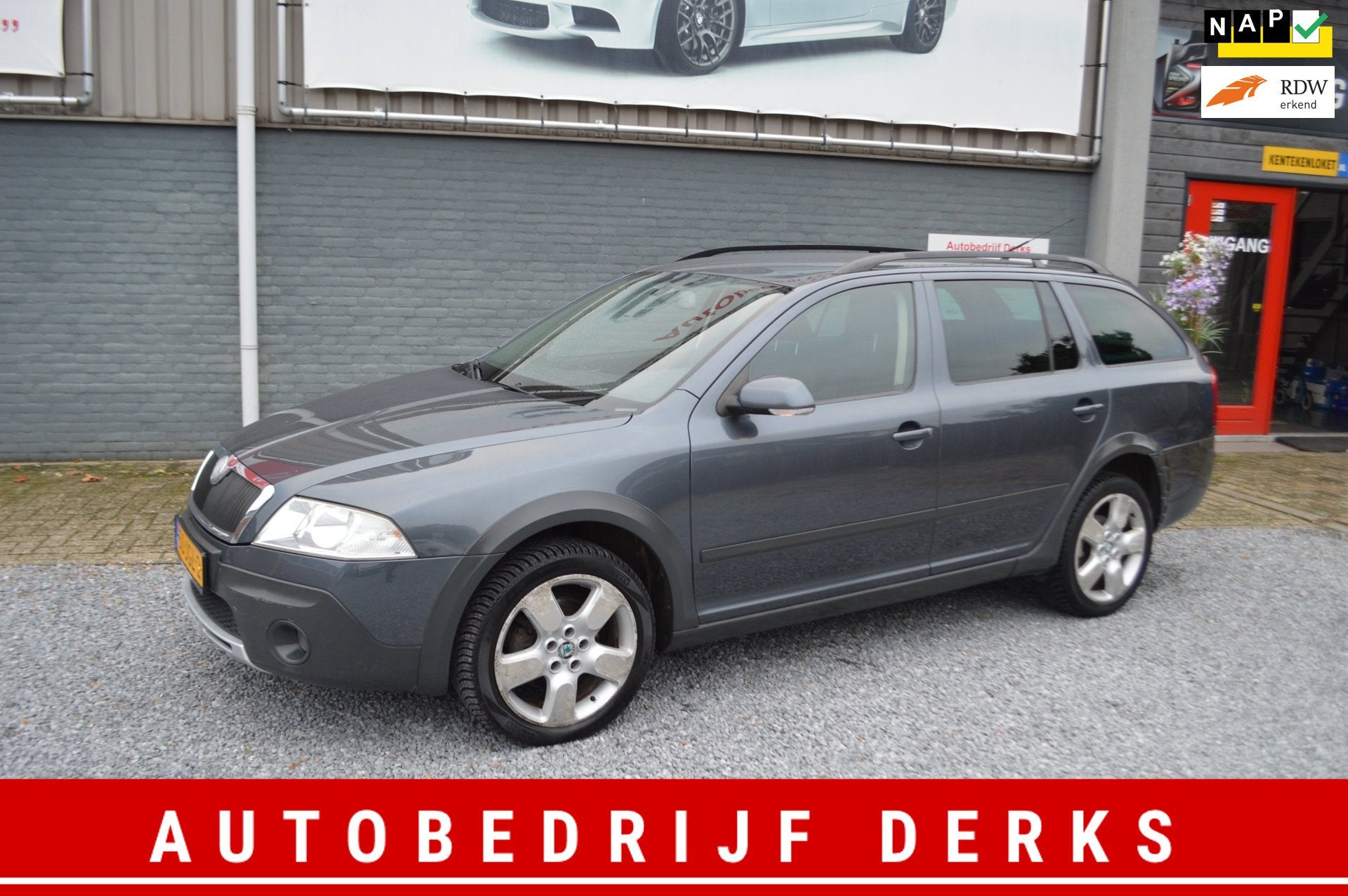 Skoda Octavia Combi 2.0 TDI Scout Airco | 4X4 | Trekhaak | J, Auto's, Stof, Gebruikt, 4 cilinders, 1505 kg