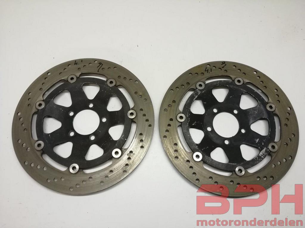 Remschijven Suzuki GSX-R 1100 1986 t/m 1988 brake disc GSXR, Gebruikt, -, -, Ophalen of Verzenden