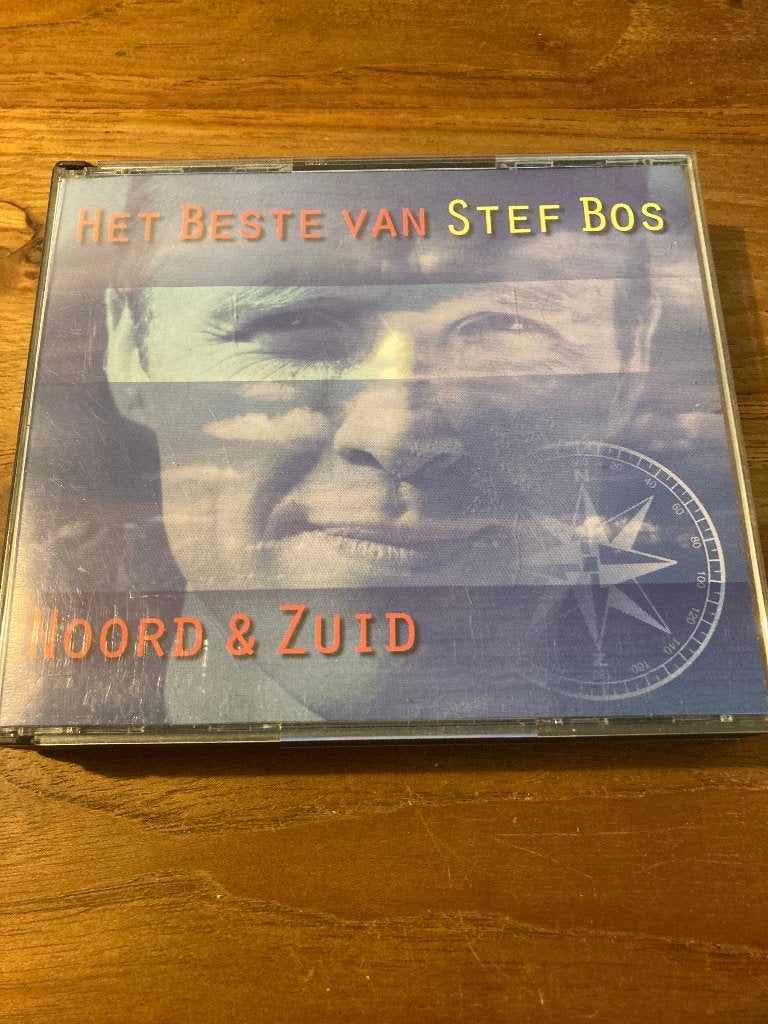 Stef Bos - Het beste van Stef Bos / Noord & Zuid (2cd), Verzenden, Zo goed als nieuw, Pop, Album