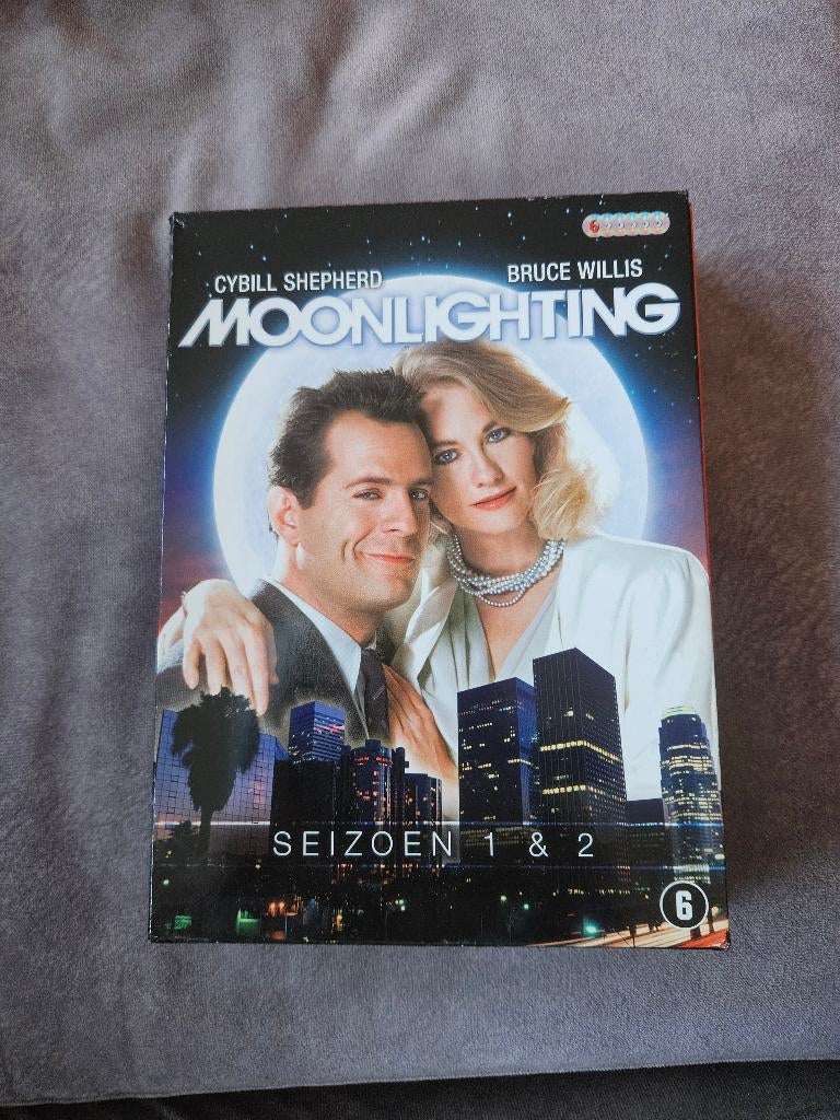 Moonlighting - Seizoen 1 & 2, Origineel Ned. Ondert. 6 dvd, Vanaf 6 jaar, Ophalen of Verzenden, Zo goed als nieuw, Komedie