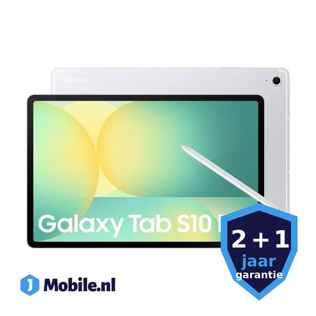 Samsung Galaxy Tab S10 FE Plus - Wifi - 256GB - Silver, Computers en Software, Samsung Galaxy Tab S10 FE Plus, 13 inch of meer