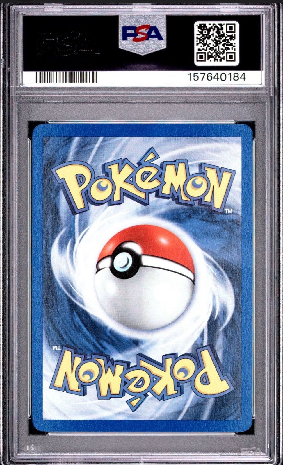 PSA 8 WITH SWIRL Sabrina's Gengar Holo 2000 Pokemon, Ophalen of Verzenden, Zo goed als nieuw, Losse kaart, Foil