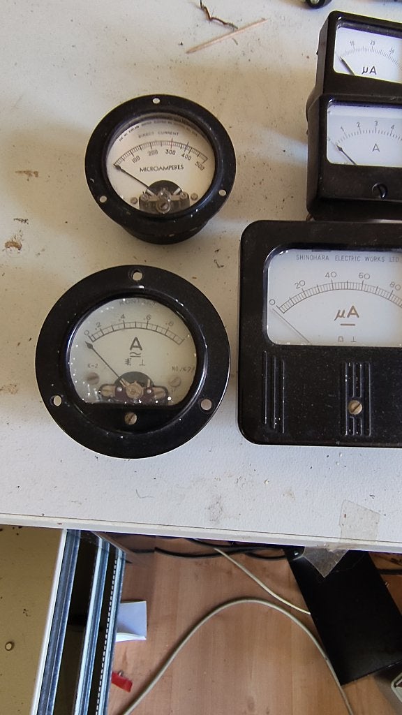 Analoge paneelmeters – Weston W.S. No.19 – ca. 1940-1970, Ophalen, Overige typen