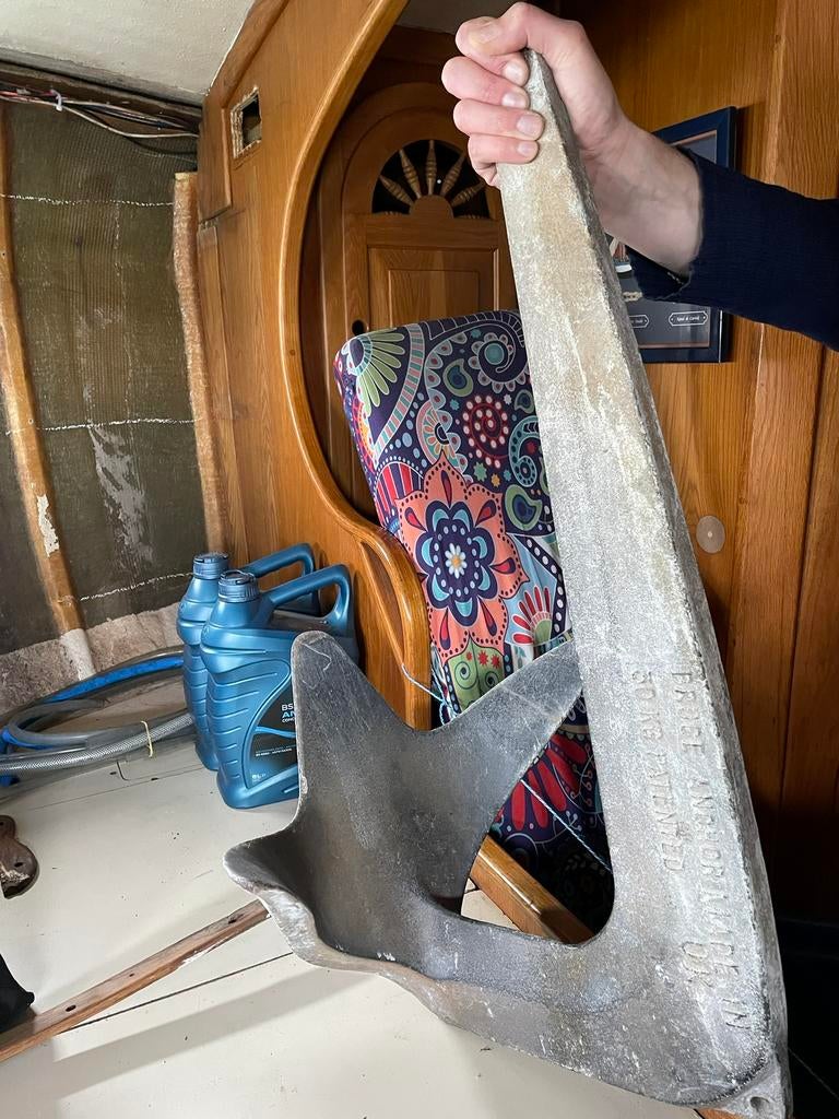 Origineel Bruce anker 30kg gegalvaniseerd, Ophalen, Gebruikt, Overige typen