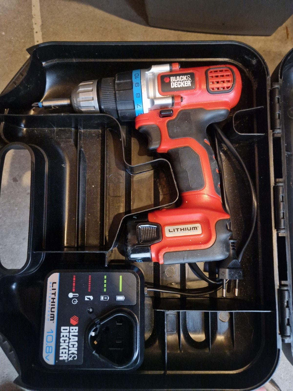 Black en decker schroef boormachine, Ophalen, Gebruikt, Boormachine