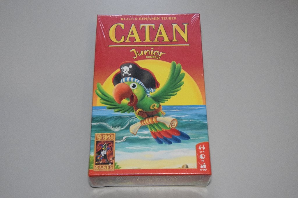 Catan Junior Compact (Nieuw), Hobby en Vrije tijd, Gezelschapsspellen | Kaartspellen, Een of twee spelers, Ophalen of Verzenden