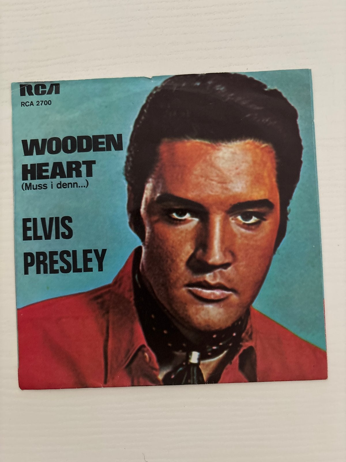 Elvis Presley - Wooden Heart (45 toeren vinyl single), Ophalen of Verzenden, Zo goed als nieuw, Cd of Plaat