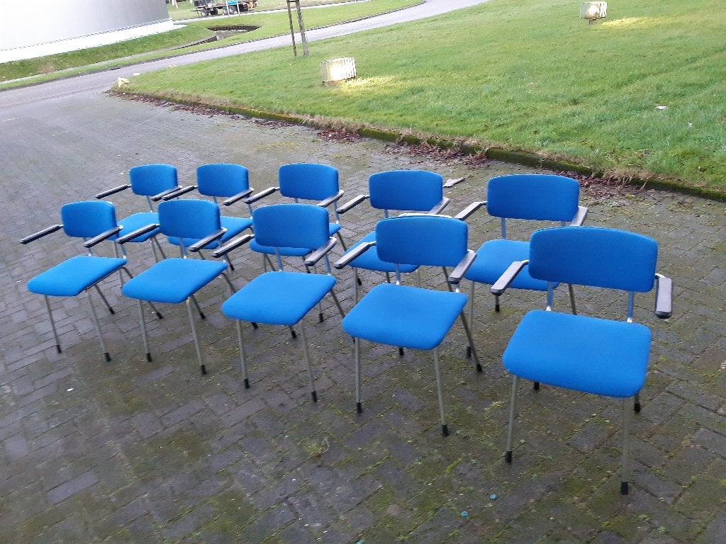 Gispen stoelen set van 10 stuks Opknappers, Ophalen