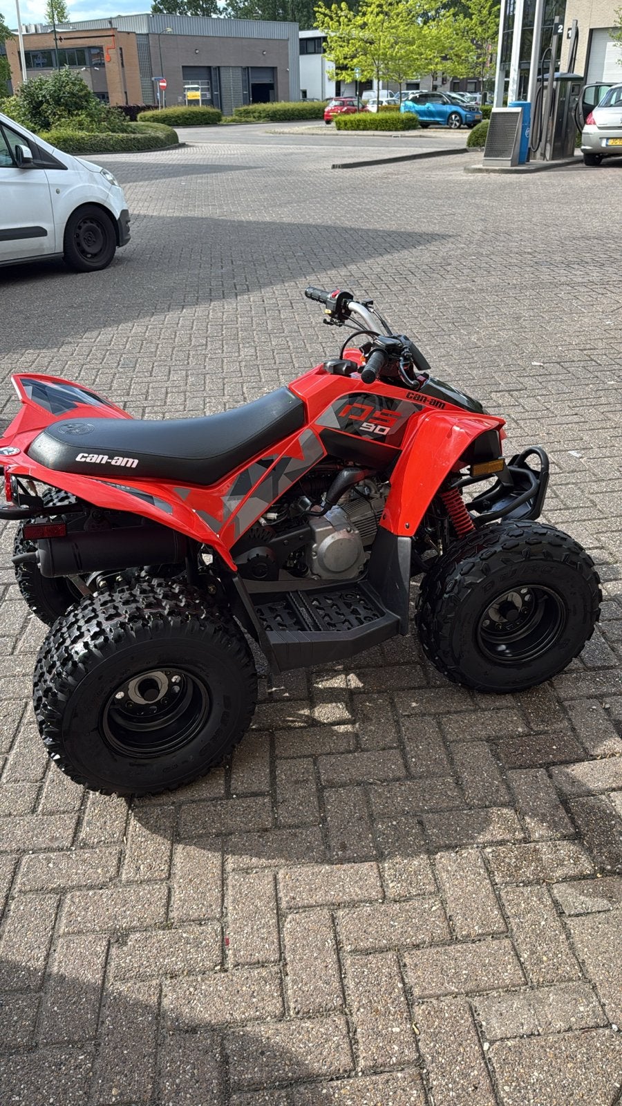 Can-Am DS 90 Quad - Perfect voor jonge avonturiers can am, 1 cilinder, 11 kW of minder
