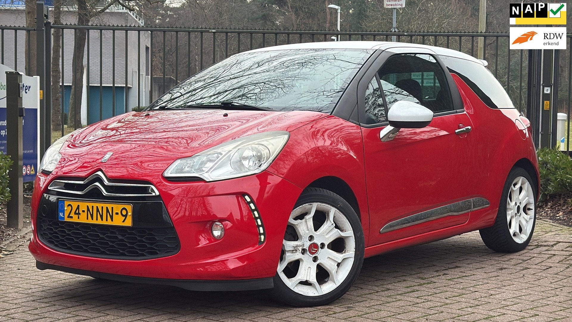 Citroen DS3 1.6 THP Sport Chic, Euro 5, 15 km/l, Gebruikt, 49 €/maand