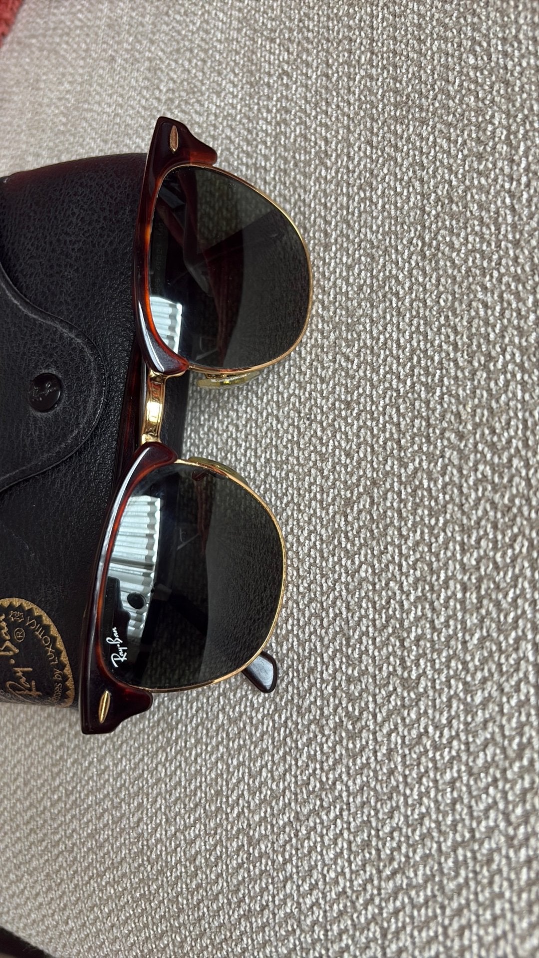 Ray-Ban Clubmaster RB3016, Ophalen of Verzenden, Zo goed als nieuw, Ray-Ban