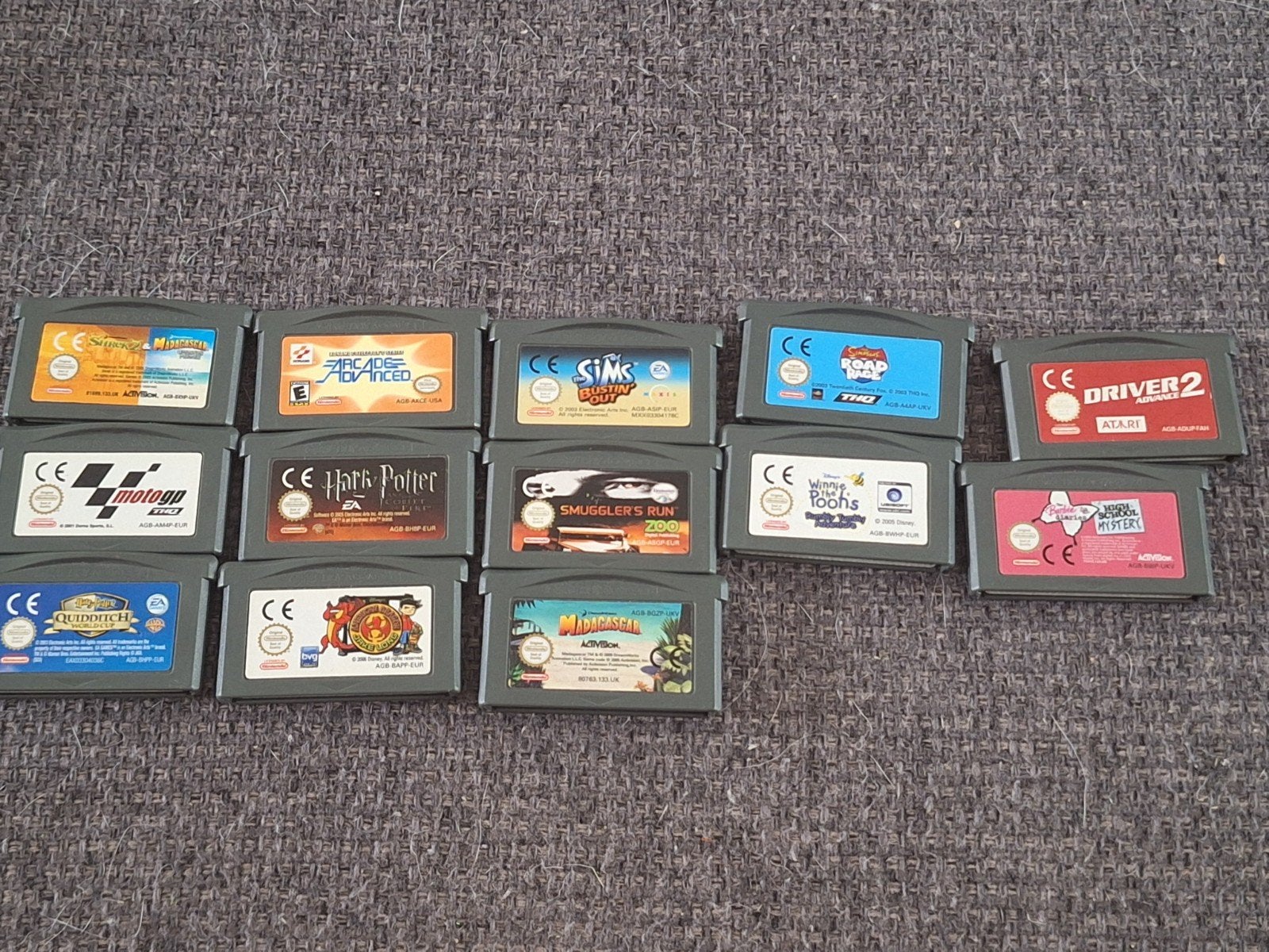 collectie gameboy advance games, 1 speler, Ophalen of Verzenden, Zo goed als nieuw, Vanaf 3 jaar